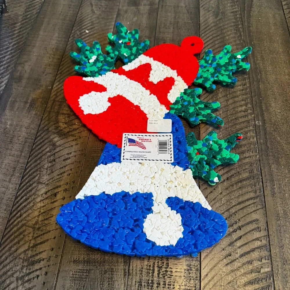 Vintage christmas melted